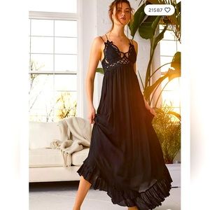 NWT Free People Adella Maxi Slip